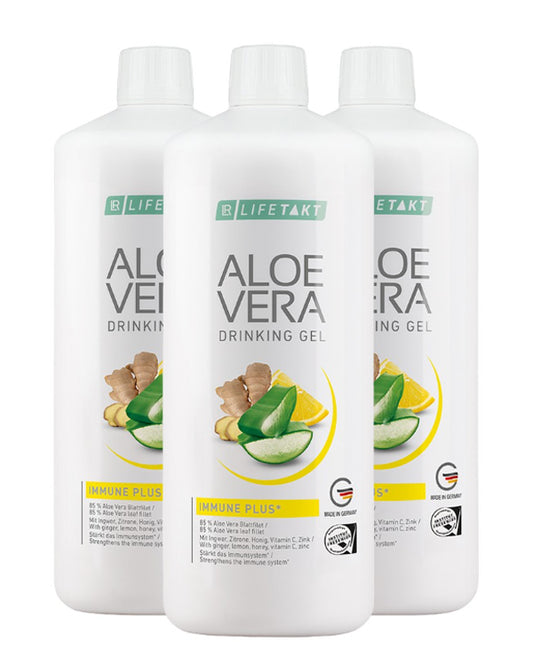 Aloe Vera Drinking Gel Immune Plus 3 Bottles x 1000ml