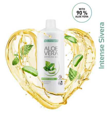 Aloe Vera Drinking Gel Intense Sivera 3 Bottles x 1000ml