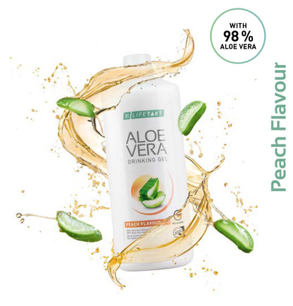 Aloe Vera Drinking Gel Peach 1 litre
